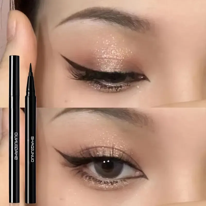 5-Piece Set: Liquid Eyeliner Pen Set, Quick-Drying Smooth Application, Waterproof Sweat-Resistant Makeup