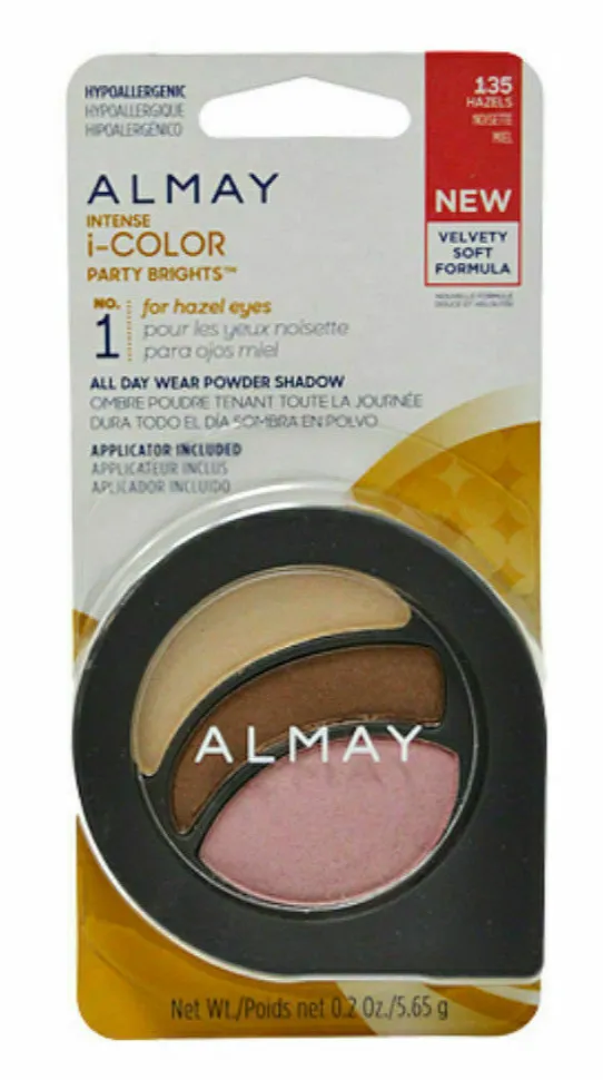 ALMAY Intense I-Color Powder Shadow, Evening Smoky, 135 Hazels