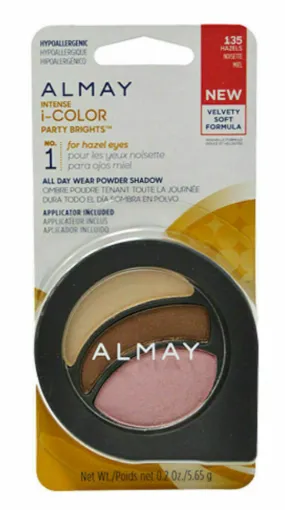 ALMAY Intense I-Color Powder Shadow, Evening Smoky, 135 Hazels