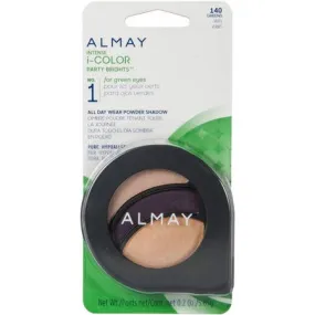 ALMAY Intense I-Color Powder Shadow, Evening Smoky, 140 Greens