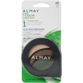 ALMAY Intense I-Color Powder Shadow, Evening Smoky, 160 Greens