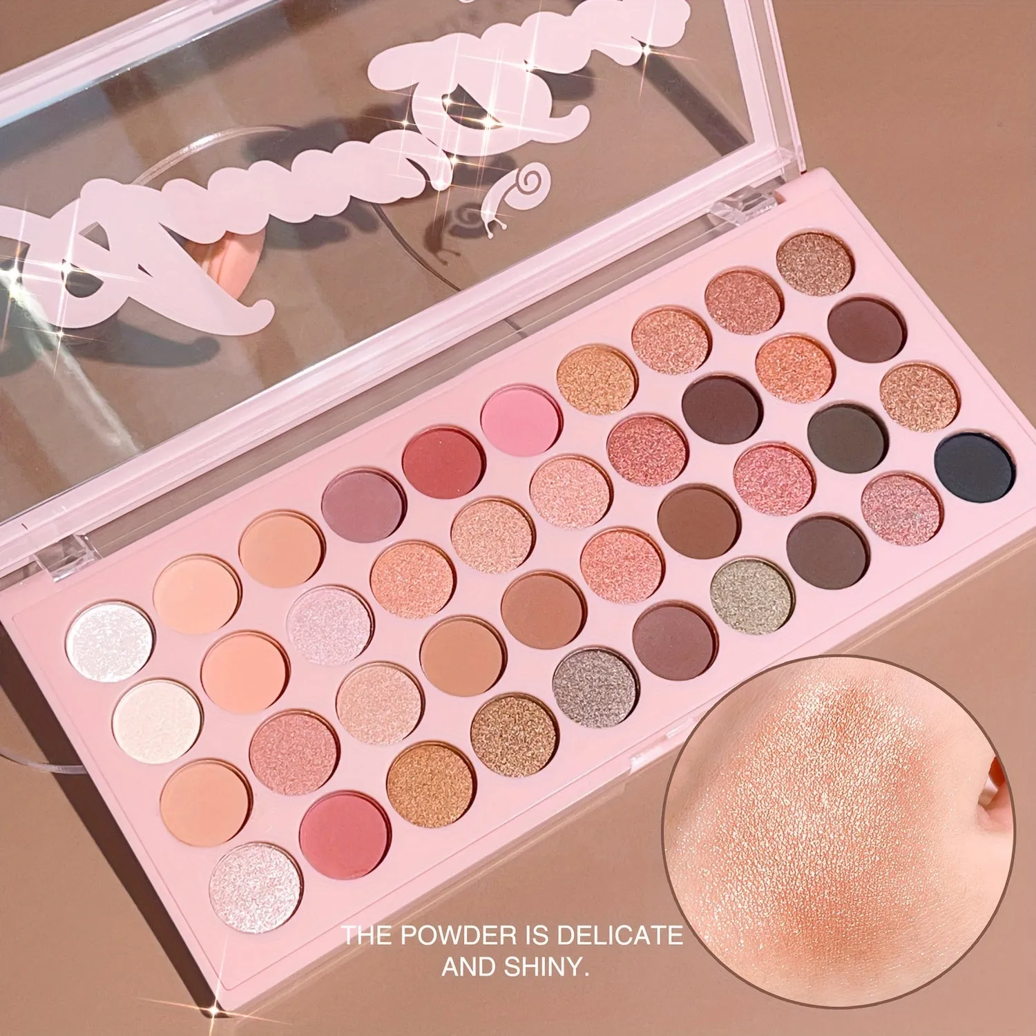 ANNA ROSE 40-Color Eyeshadow Palette