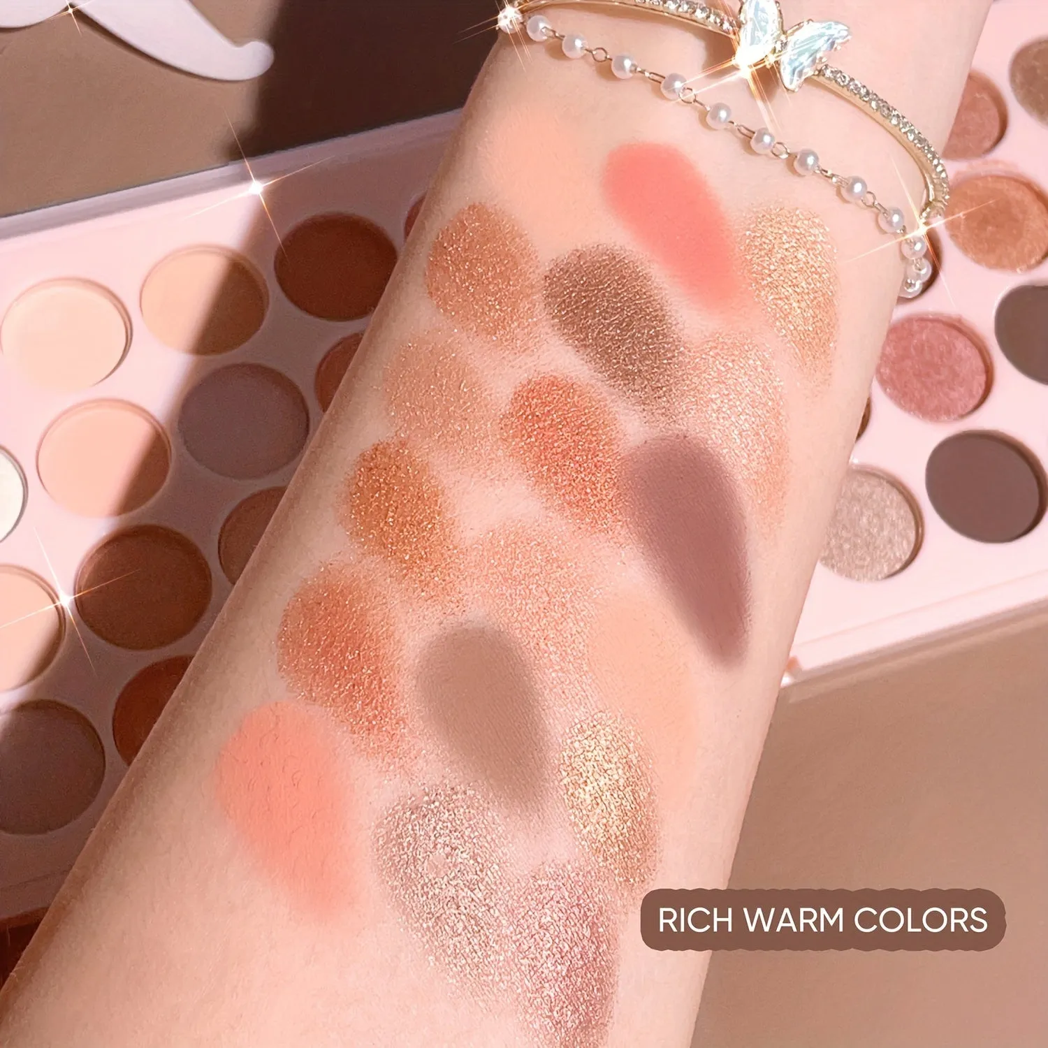 ANNA ROSE 40-Color Eyeshadow Palette