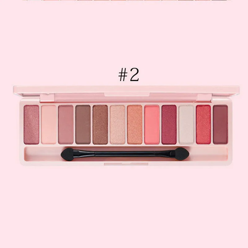 Beginner's 12-Color Nude Eyeshadow Palette