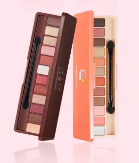 Beginner's 12-Color Nude Eyeshadow Palette