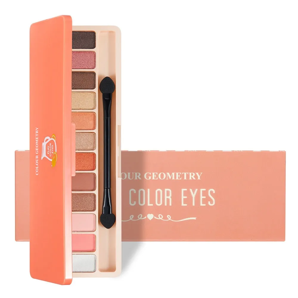 Beginner's 12-Color Nude Eyeshadow Palette