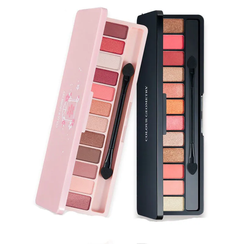 Beginner's 12-Color Nude Eyeshadow Palette