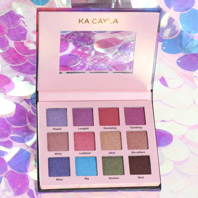 Creative 12-Color Eye Shadow Palette