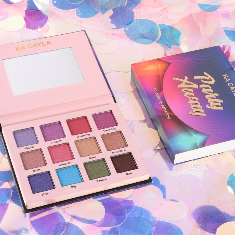 Creative 12-Color Eye Shadow Palette
