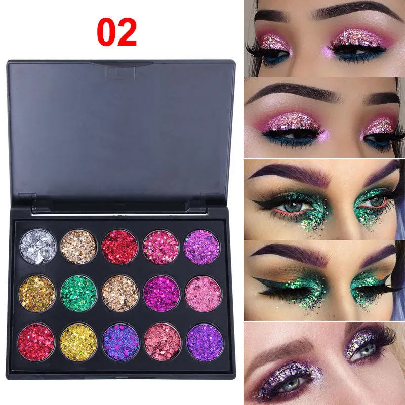 Diamond Sequin Eyeshadow Palette
