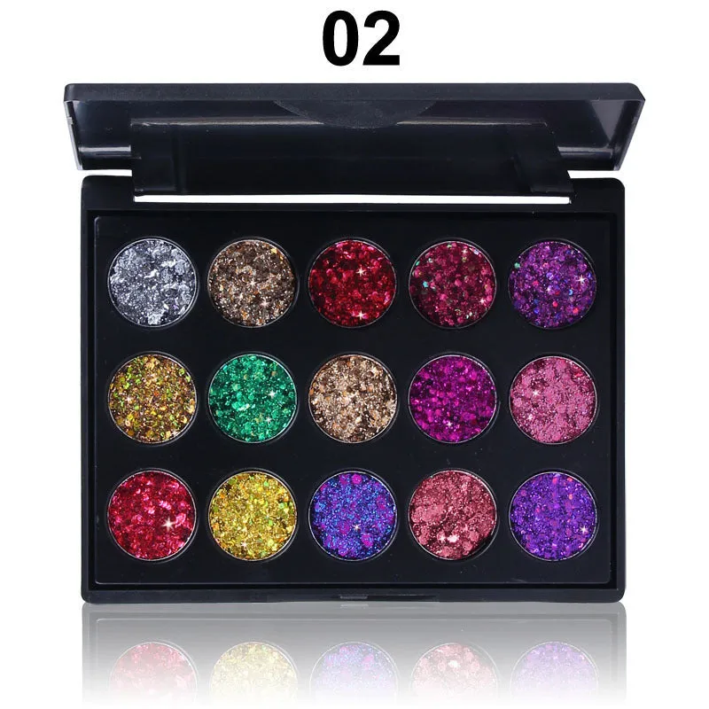 Diamond Sequin Eyeshadow Palette