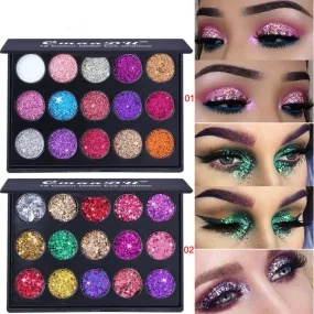 Diamond Sequin Eyeshadow Palette