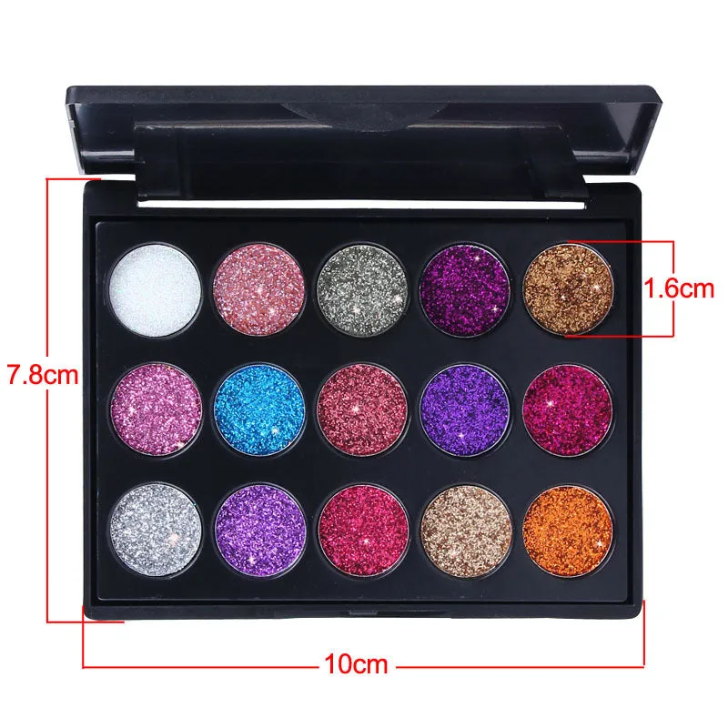 Diamond Sequin Eyeshadow Palette