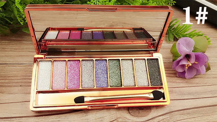Earthy Pearl 9-Color Eyeshadow Palette