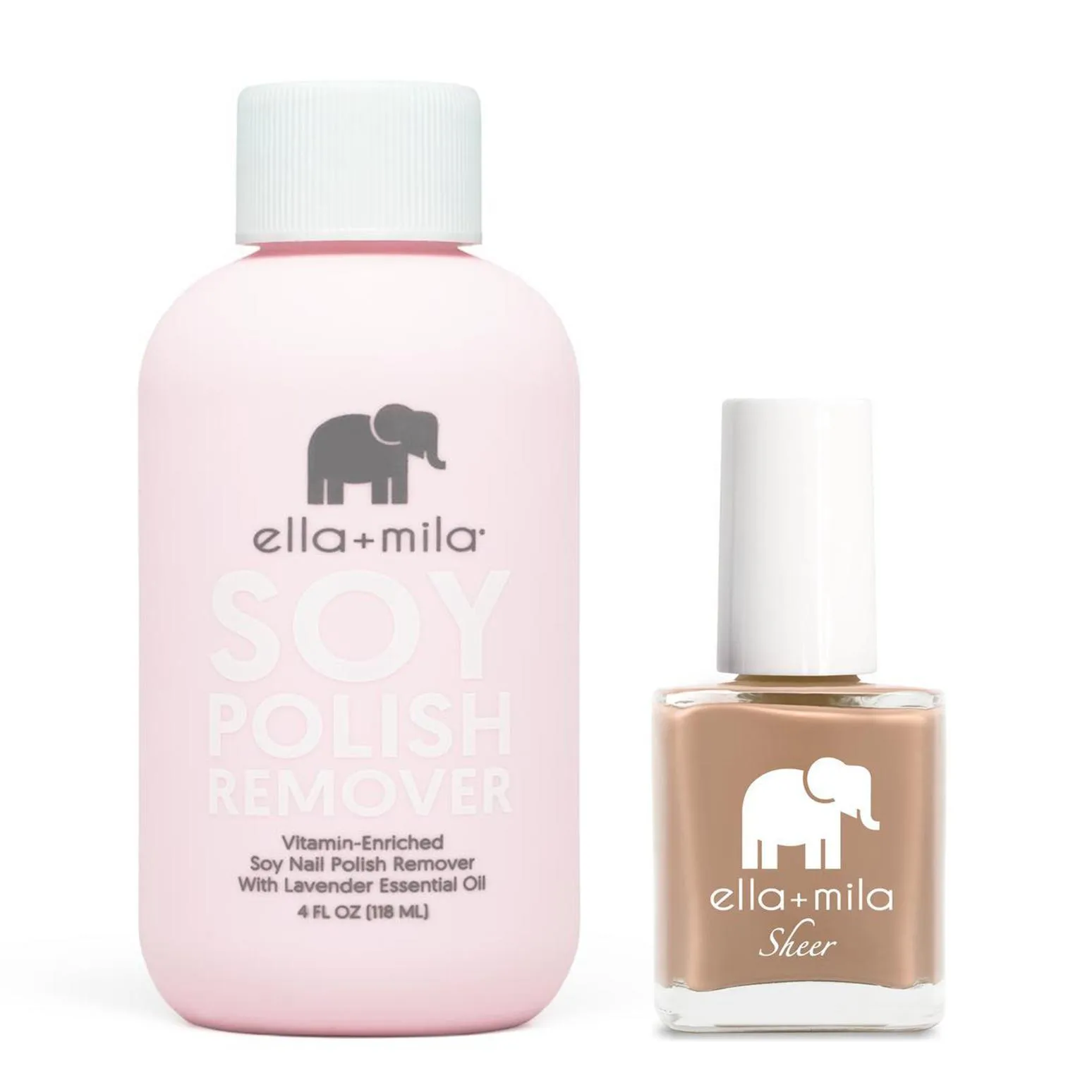 ella mila - Soy Polish Remover & Beloved - .45oz