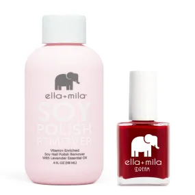ella mila - Soy Polish Remover & Unwrap Me - .45oz