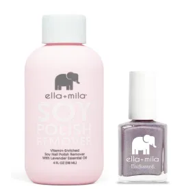 ella mila - Soy Polish Remover & Zephyr - .45oz