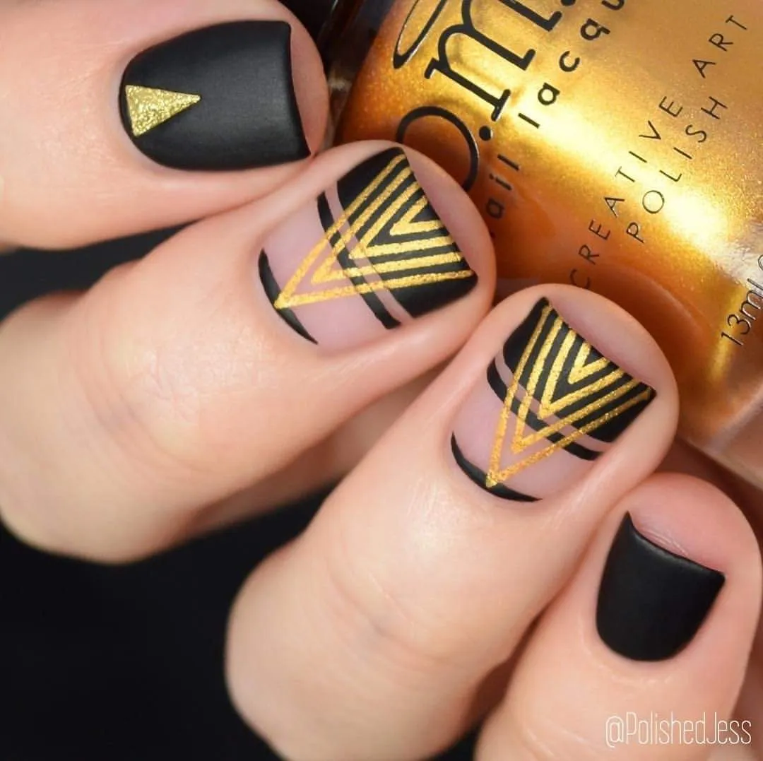 Essentials Primary Collection:  Heart of Gold (B187) Warm Metallic Gold Stamping Polish