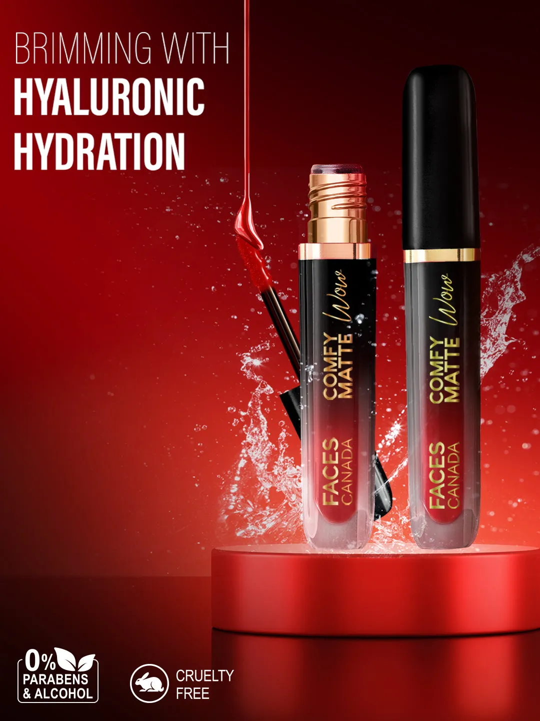 FC Comfy Matte Wow Liquid Lipstick Maroon Maven 05 3.8ml