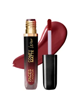 FC Comfy Matte Wow Liquid Lipstick Maroon Maven 05 3.8ml