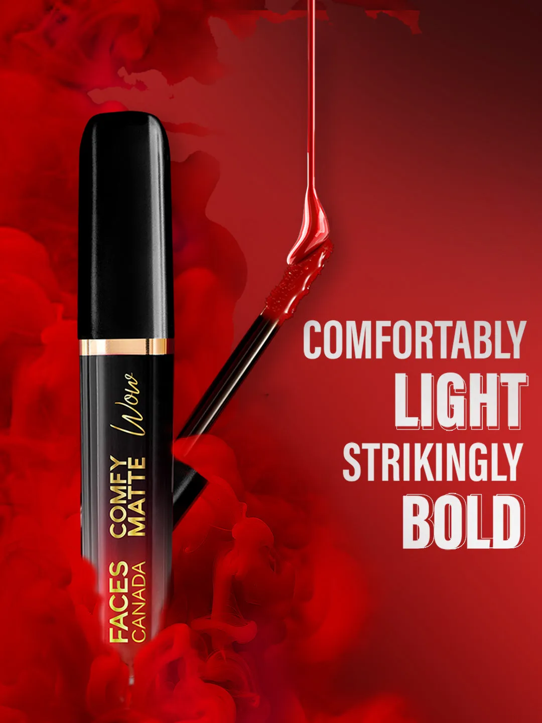 FC Comfy Matte Wow Liquid Lipstick Maroon Maven 05 3.8ml