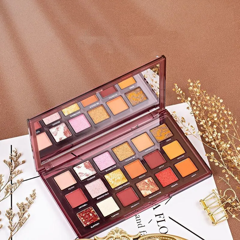 Inverted Rose 18-Color Eyeshadow Palette