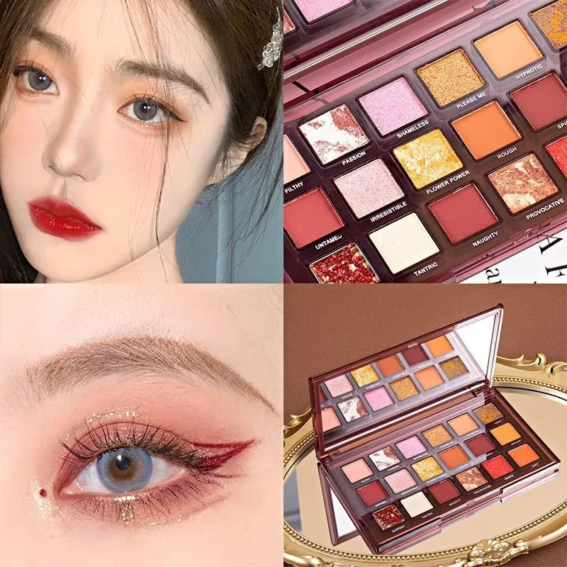 Inverted Rose 18-Color Eyeshadow Palette