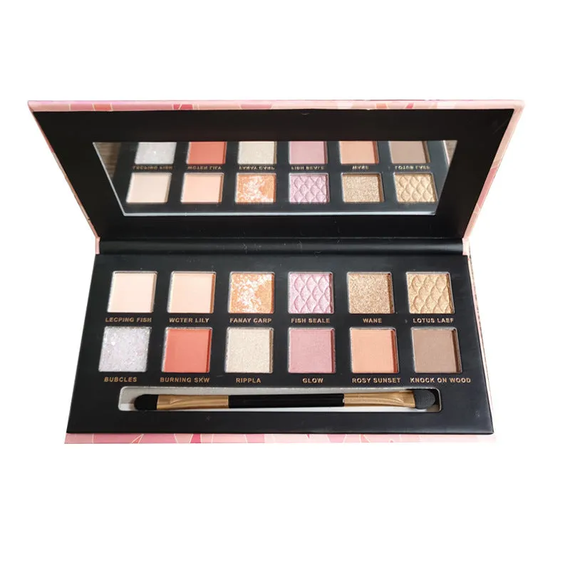 Koi 12-color Shimmer Eyeshadow Palette