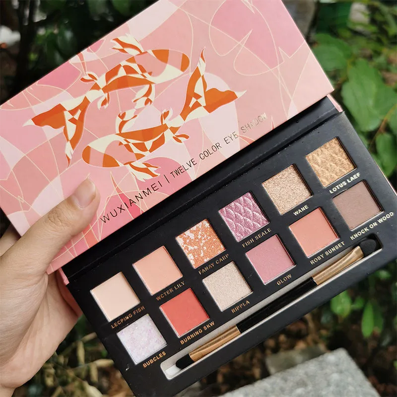 Koi 12-color Shimmer Eyeshadow Palette