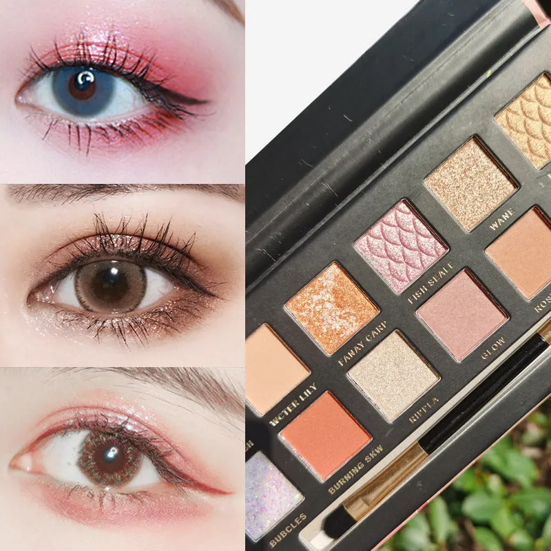 Koi 12-color Shimmer Eyeshadow Palette