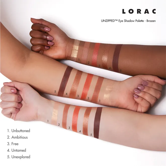 LORAC Unzipped Brazen Eye Shadow Palette