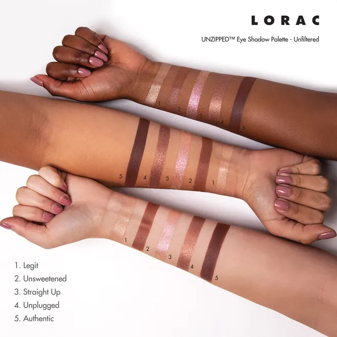 LORAC Unzipped Unfiltered Eye Shadow Palette