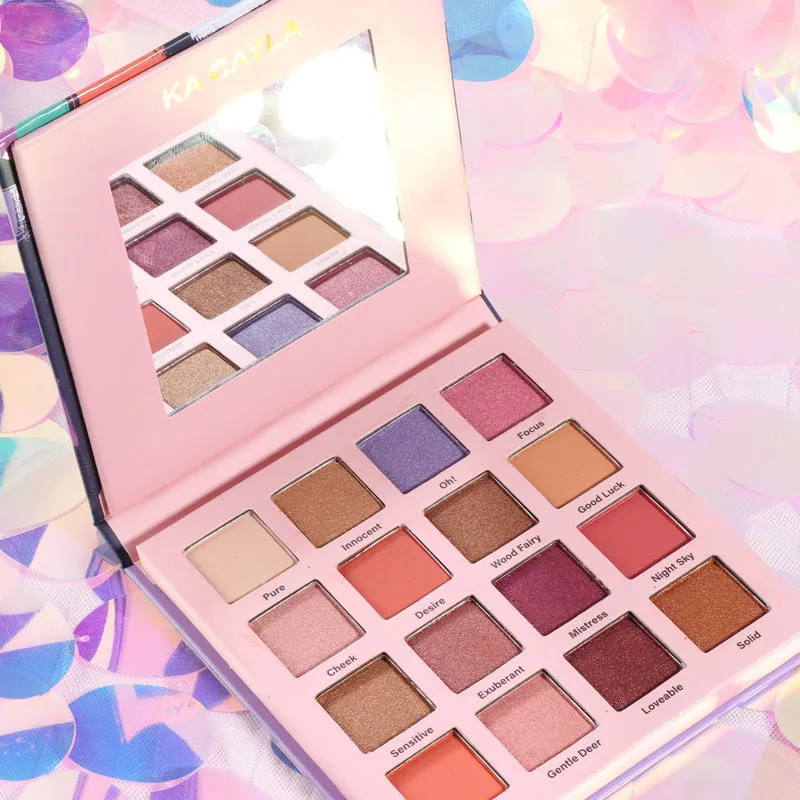 Matte and Metallic Eyeshadow Palette