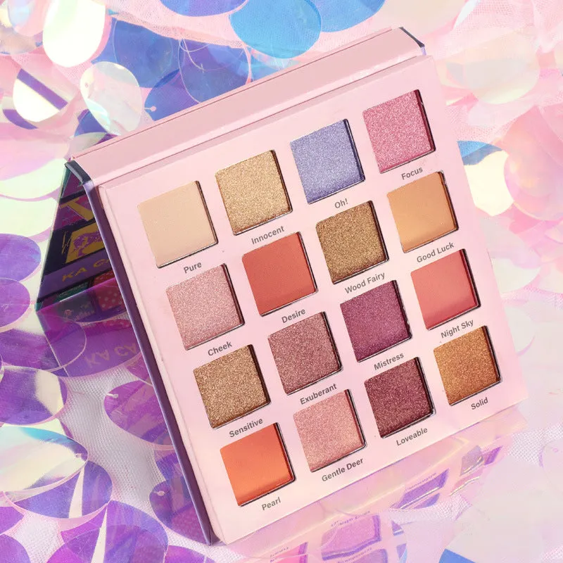 Matte and Metallic Eyeshadow Palette