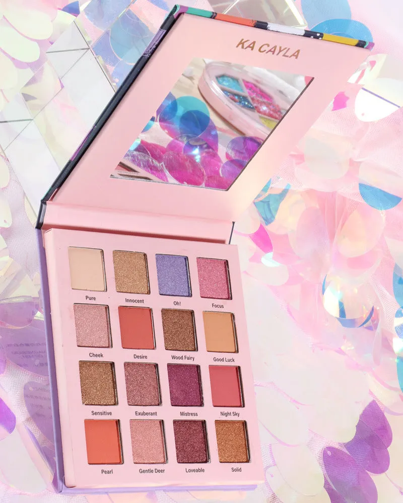 Matte and Metallic Eyeshadow Palette