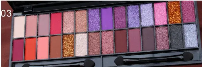 Matte Pearlescent 28-Color Eyeshadow Palette