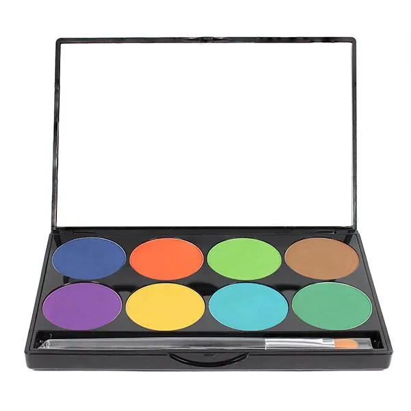 Mehron INtense Pro Pressed Powder Pigments Palette