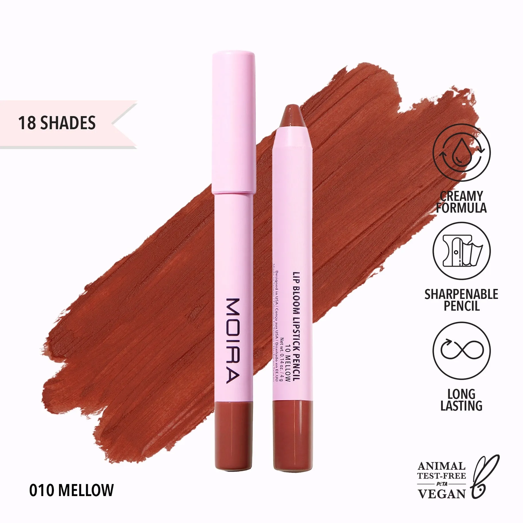 Moira Lip Bloom Lipstick Pencil
