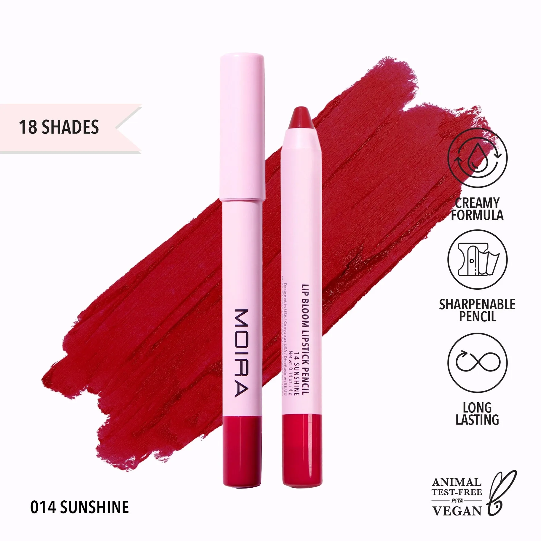 Moira Lip Bloom Lipstick Pencil
