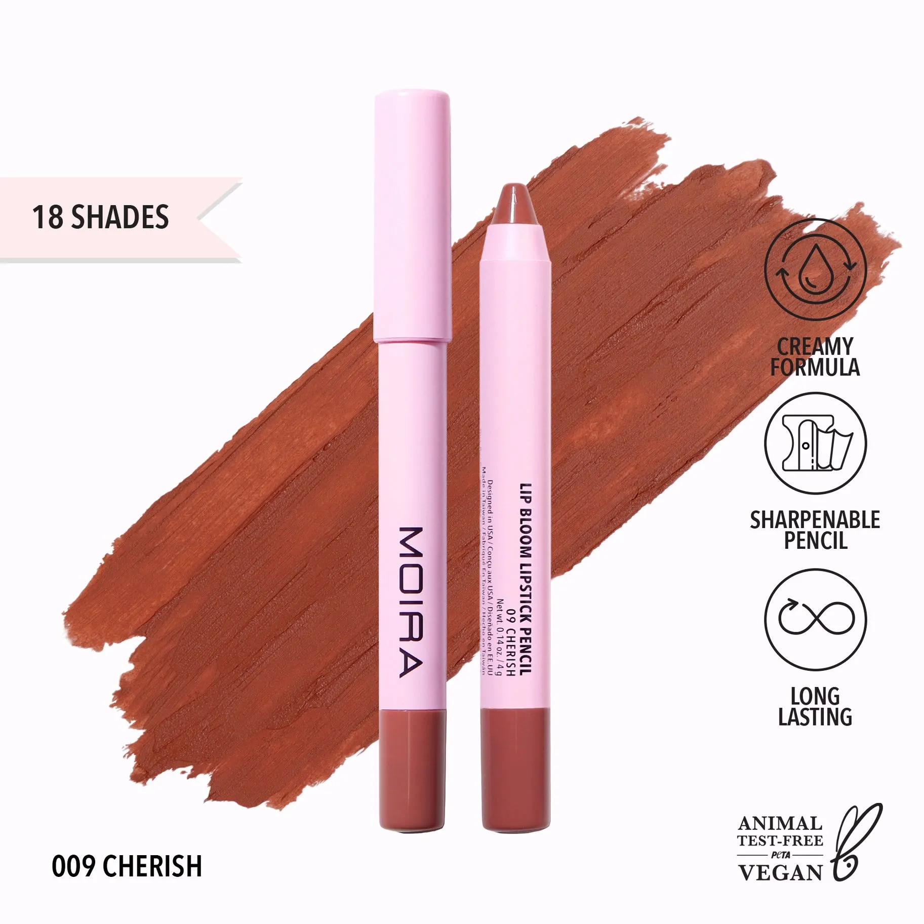 Moira Lip Bloom Lipstick Pencil