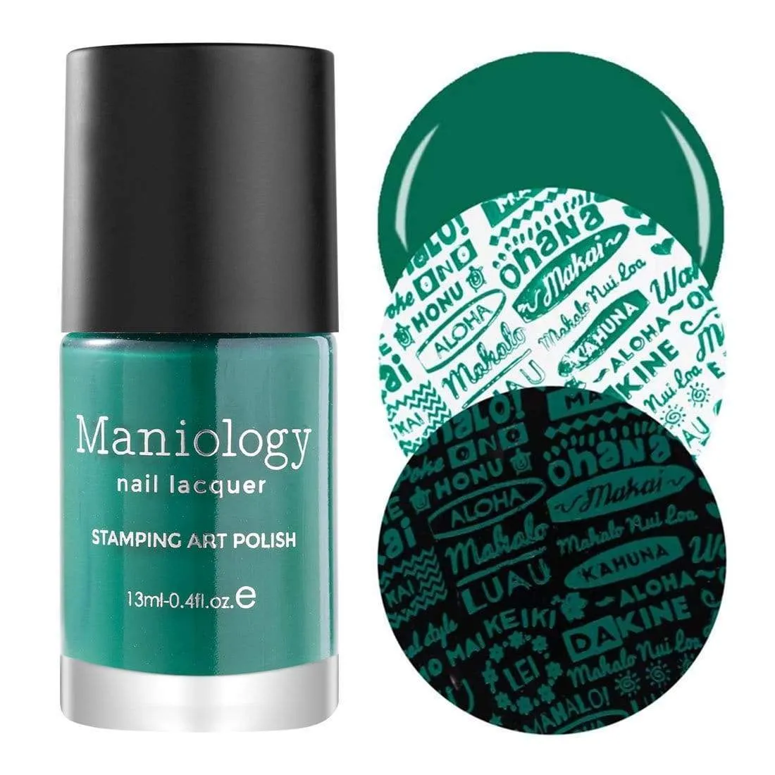 Mythos Collection: Tree of Life (B197) Dark Forest Green Stamping Polish