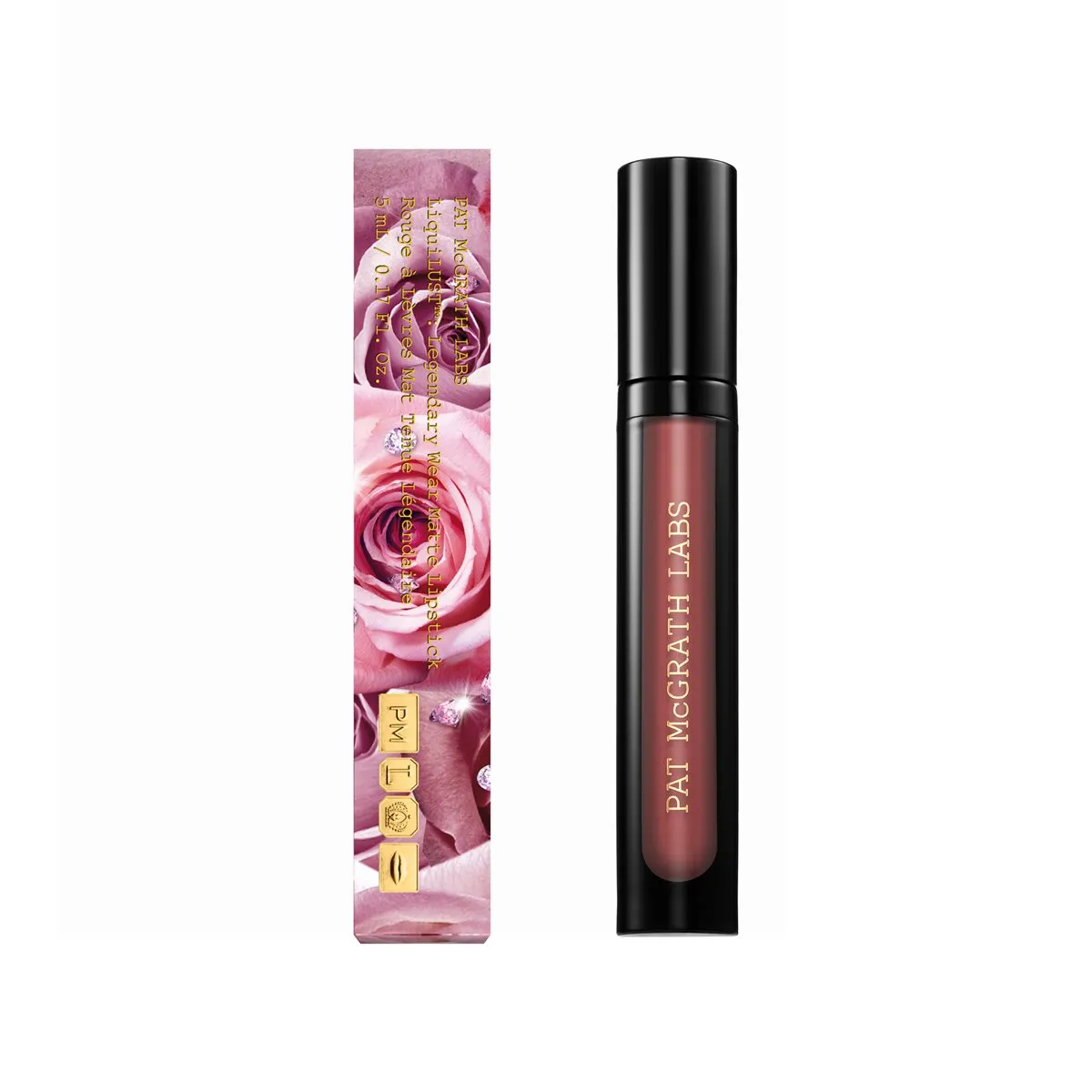 Pat McGrath LIQUILUST™: Legendary Wear Matte Lipstick - Divine Rose II: Divine Rose (Soft Plum Rose)