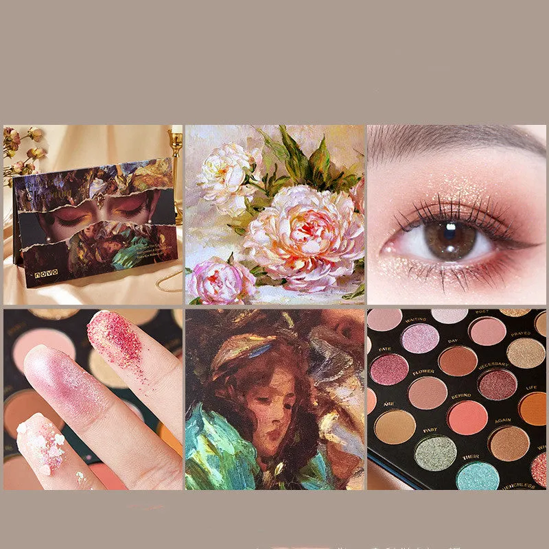 Pearly Earth Color Multi-color Eyeshadow Palette
