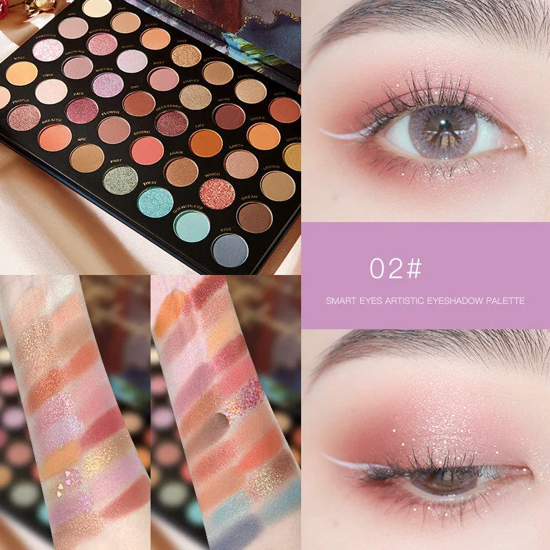Pearly Earth Color Multi-color Eyeshadow Palette