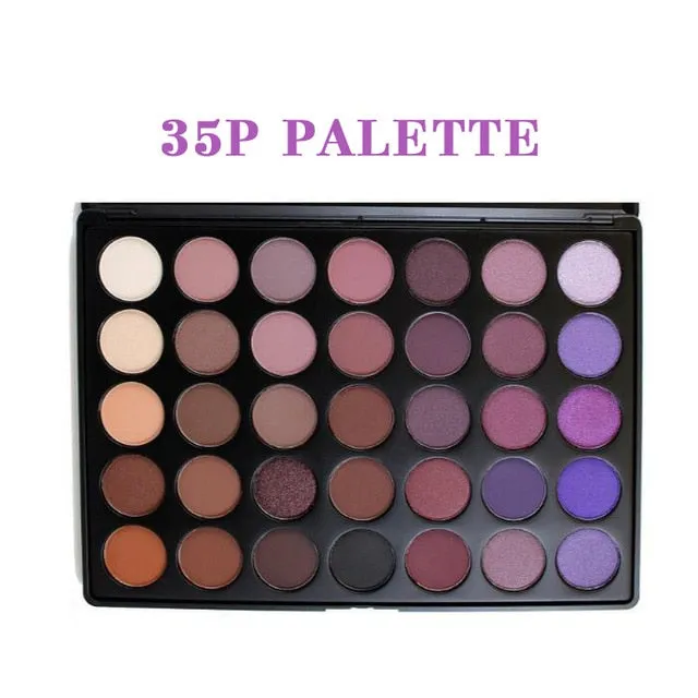 Professional 35 Color Eyeshadow Palette Makeup Set