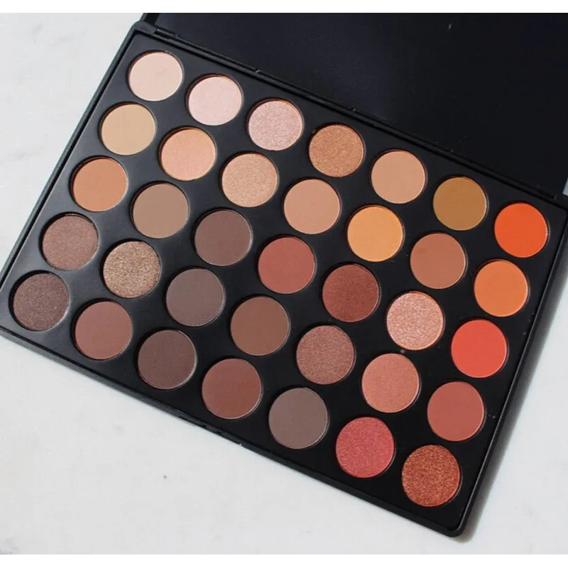 Professional 35 Color Eyeshadow Palette Makeup Set