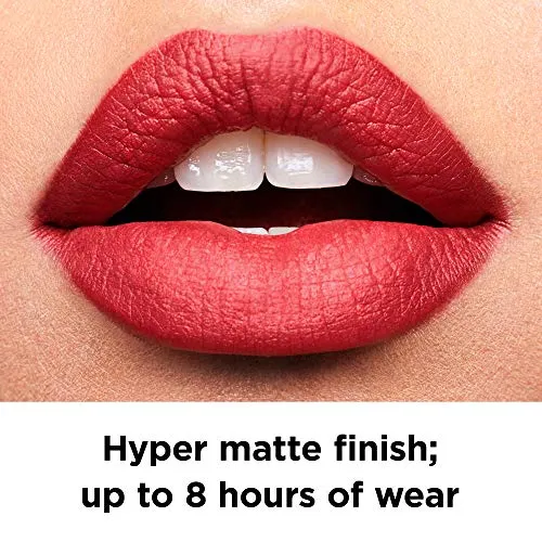 REVLON Ultra HD Lip Mousse Hyper Matte, Longwearing Creamy Liquid Lipstick in Pink, Sunset (810), 0.2 oz