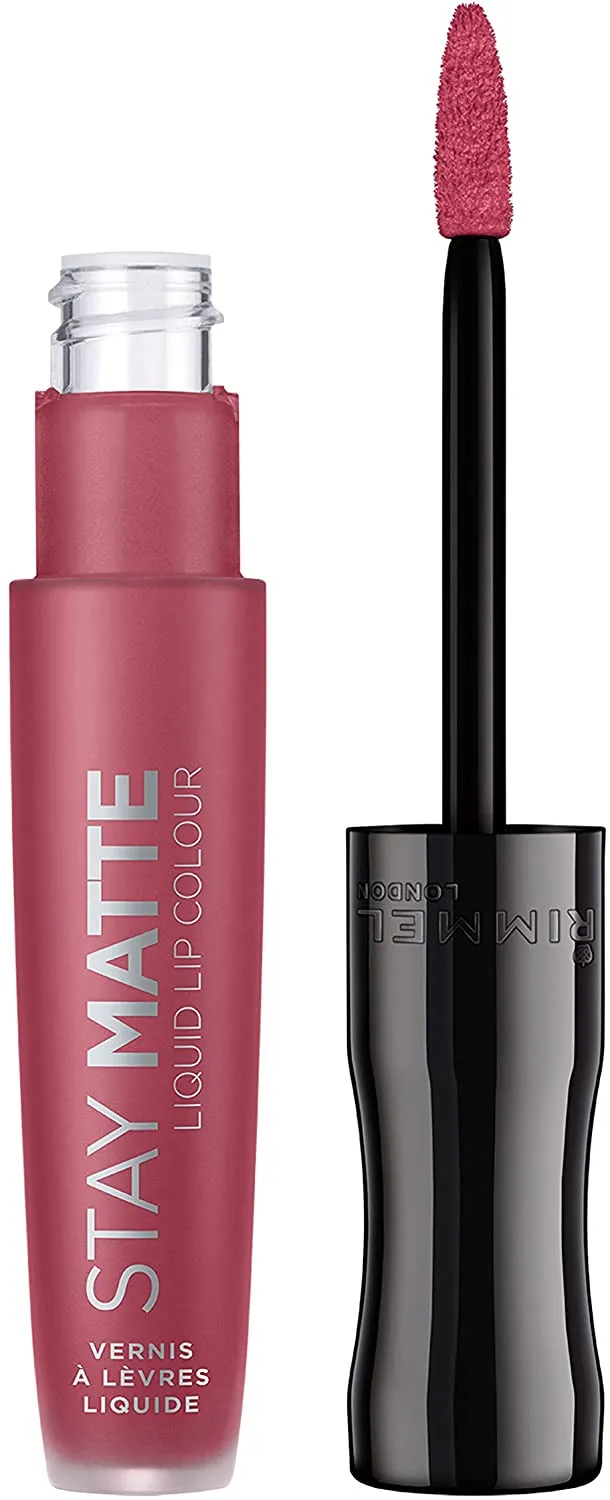Rimmel Stay Matte Liquid Lipstick, Rose And Shine