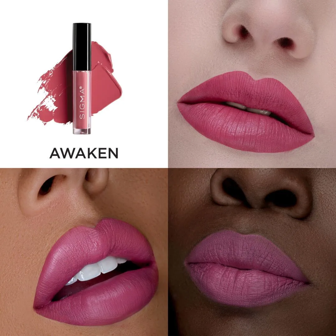 Sigma Beauty Kismatte™ Lip Trio - 3 Mini Matte Liquid Lipsticks