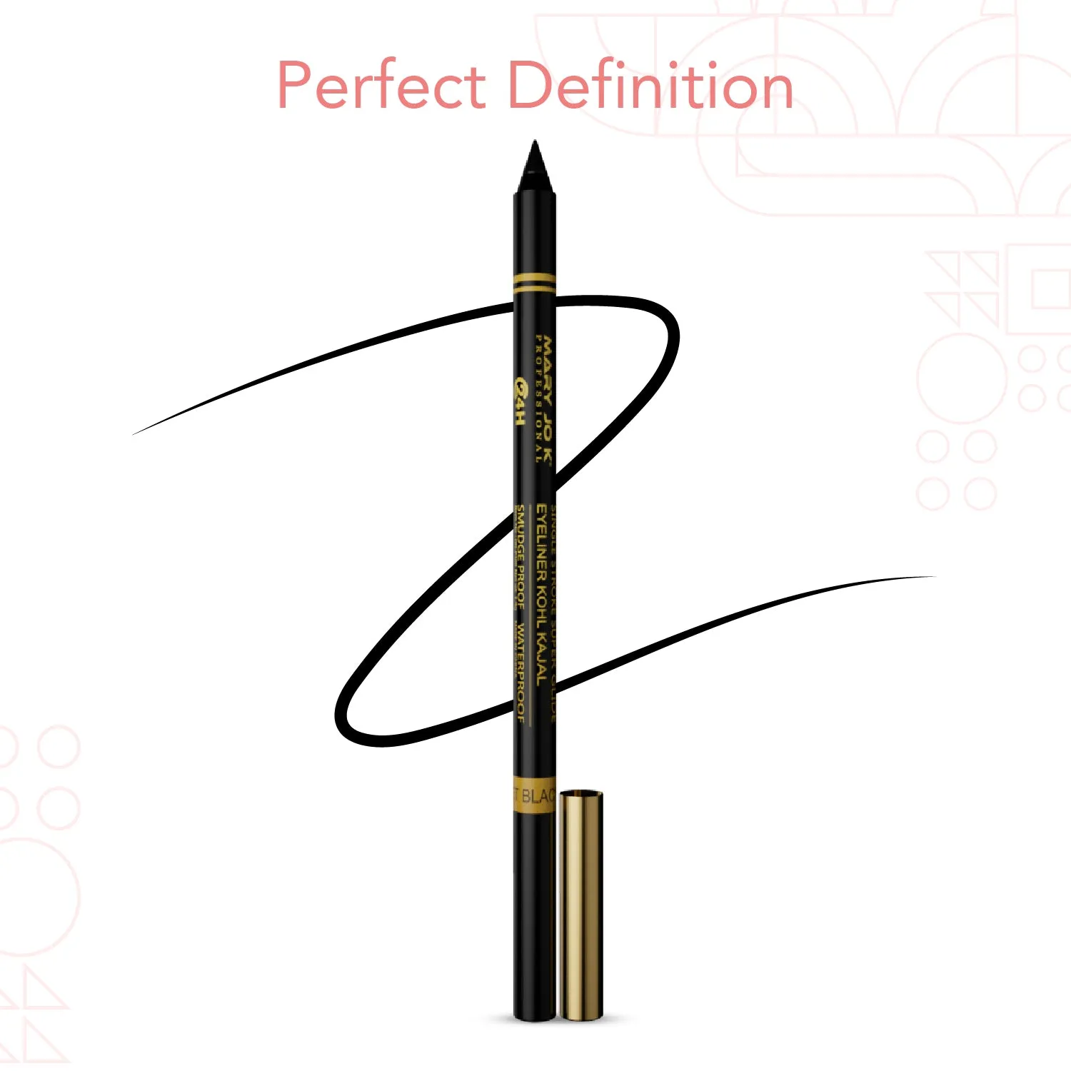 Single Stroke Kajal Pencil